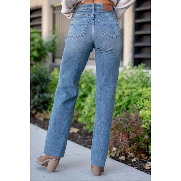 Judy Blue Renee High Rise Tummy Control Jeans Blue Size 5/27 - Picture 2 of 12